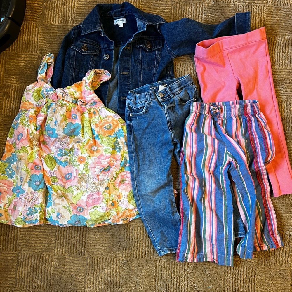 Girls 4T bundle - Zara and Janie and Jack